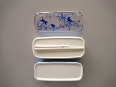 画像3: ２段箸付きランチボックス（ネコ＆音符）（数量限定） (3)