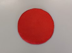 画像2: 手作りビーズコースター/レッド＆ブラック（数量限定） (2)