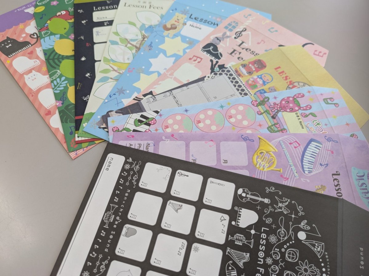 画像2: 月謝袋１５パックアソートセット（１パック１０枚入）※送料無料 (2)